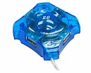 CONCENTRADOR HUB-USB 2.0 C/4 PUERTOS TRANSP.