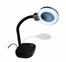 LUPA C/LAMPARA DE ESCRITORIO 127MM-22W