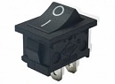 SWITCH SIN NEON PEQUEÑO NEGRO 2 PINES-2 POSICIONES