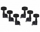 CLAVIJERO P/GUITARRA 3PCS X LADO NEGRO X 6P