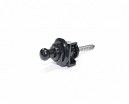 BOTON P/CORREA DE GUITARRA NEGRO X 2P