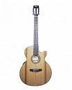 GUITARRA ELECTROCLASICA NATURAL EQ-FISHMAN
