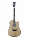 GUITARRA ELECTROACUSTICA AS NATURAL C/MALETA