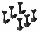 CLAVIJERO P/BAJO 3PCS X LADO NEGRO