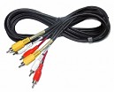 CABLE DVD 3 PLUG RCA X 3 PLUG RCA 3MT GRUESO