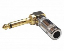 PLUG 6.3 MONO NICKEL DORADO TIPO