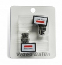 CONECTOR BALUN P/CAMARAS TIPO L X 2P