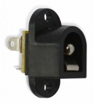 JACK DC 2.5 PLASTICO VERTICAL