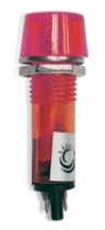 FOCO PILOTO GRANDE 110V ROJO