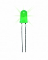 DIODO LED 3mm VERDE