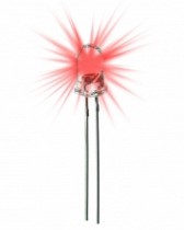 DIODO LED 5mm INTERMITENTE ROJO