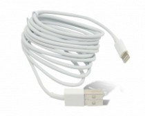 CABLE USB MACHO X PLUG P/IPHONE 5/IPAD 1.5MT