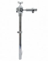 SOPORTE P/TOM PLATEADO 350mm X 2P