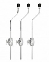 SOPORTE P/TOM DE PISO PLATEADO