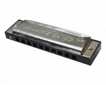 HARMONICA 10 AGUJEROS ACERO INOXIDABLE