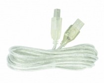 CABLE USB P/IMPRESORA TRANSP. 5MT