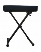 PEDESTAL P/TECLADO NEGRO ALTURA AJUSTABLE