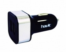 ADAPTADOR INTEL. P/CARRO 5V-3.4A C 2/USB PLATEADO
