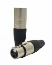 COMBO PLUG + JACK CANON (XLR) METALICO