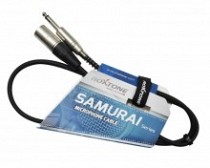 CABLE P/MICROF. 1 PLUG 6.3 MN X 1 PLUG CANON 1MT