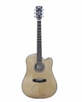 GUITARRA ELECTROACUSTICA AS NATURAL C/MALETA