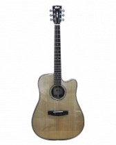 GUITARRA ELECTROACUSTICA AS NATURAL C/MALETA