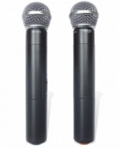 MICROFONO INALAMBRICO PROFESIONAL DOBLE UHF
