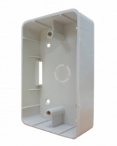 CAJA PLASTICA SOBREPUESTA 33X118MM BLANCO