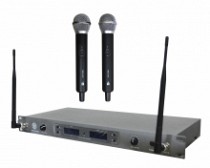 MICROFONO INALAMBRICO UHF DOBLE TMW-U SERIE
