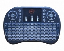 TECLADO MINI-MOUSE INAL. P/ANDROID/SMART/PC C/LUZ - NETO