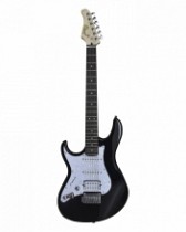 GUITARRA ELECTRICA G WILKINSON TREMOLO COLOR BK P/ZURDO