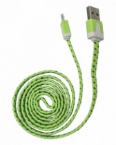 CABLE USB MACHO X MICRO USB VERDE 1MT