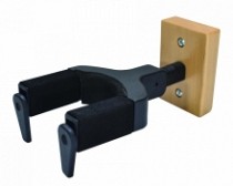 SOPORTE P/GUITARRA C/SEGURO Y MADERA P/PARED