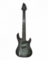 GUITARRA ELECTRICA KX 7-CUERDAS VERDE STAR DUST