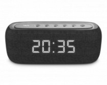 MP3 PORTATIL/RELOJ/ALARMA C/TF/FM/AUX/BLT NEGRO - NETO