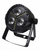 LUZ LED PAR MINI 3x4W/4 EN 1 RGBW + STROBE