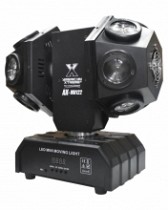 LUZ LED ROBOTICA DOBLE CABEZA 12X10W RGBW