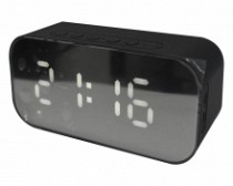 MP3 PORTATIL/RELOJ/ALARMA/TF/FM/AUX/BLT NEGRO
