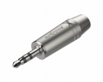 PLUG 3.5 STEREO METALICO NIQUELADO