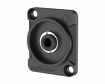 JACK CHASIS METALICO 3.5 STEREO NEGRO