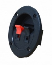 TERMINAL REDONDO CHICO A PRESION C/TORNILLO