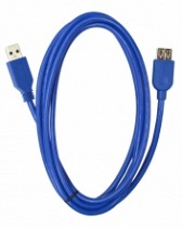 CABLE USB 3.0 HEMBRA X USB MACHO 1.8MT AZUL