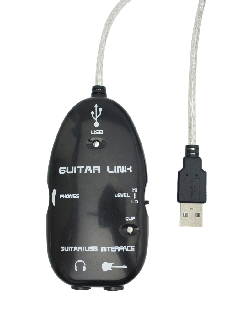 Vbestlife USB a Guitar Interface Link Cable de Audio Interfaz USB para Guitarra 