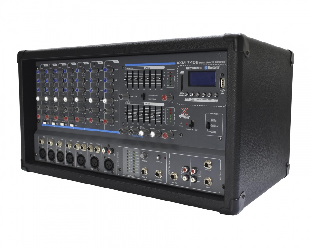 Velasco | Sonido y Electrónica - AMPLIFICADOR T/CONSOLA C/USB/SD/BLT