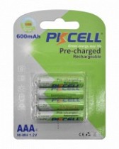 PILA AAA RECARGABLE PRE-CARGADA 600MAH BLISTER X 4P