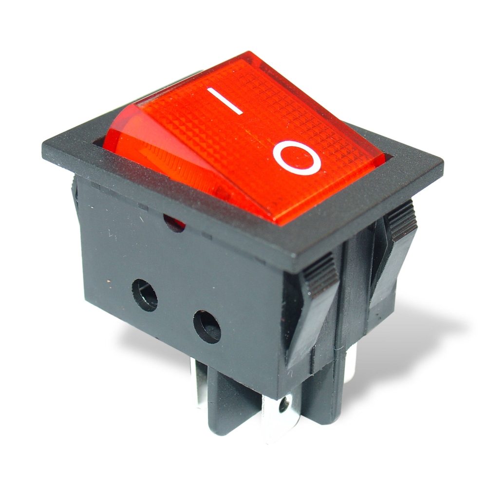 Velasco Sonido y Electrónica SWITCH CON NEON GRANDE 4 PINES2